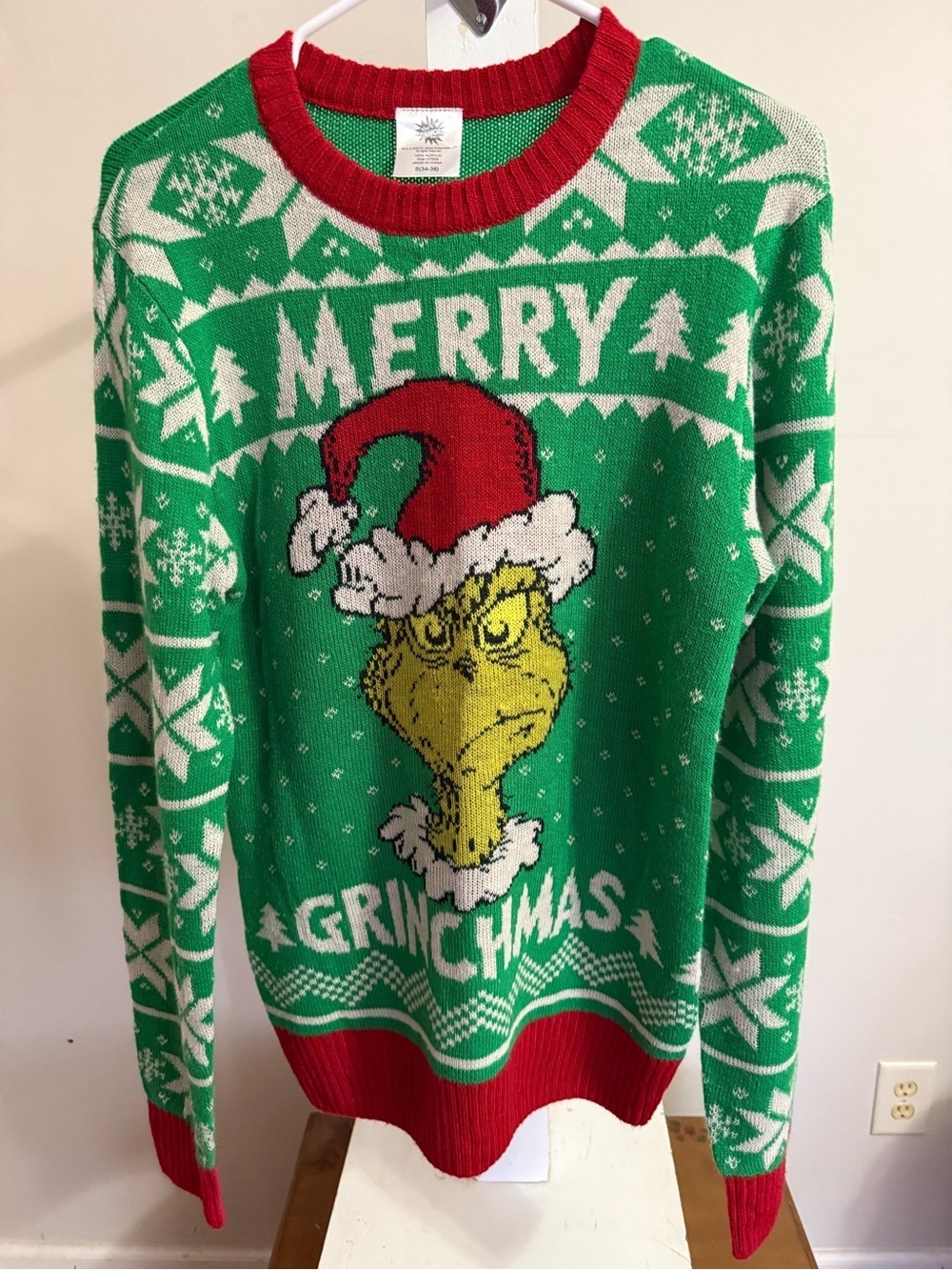 The Grinch “Merry Grinchmas” Sweater
